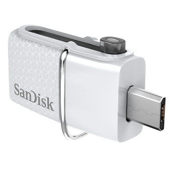 SanDisk SDDD2-032G-G46 Ultra Dual USB 3.0 32GB OTG Flash Drive (White)