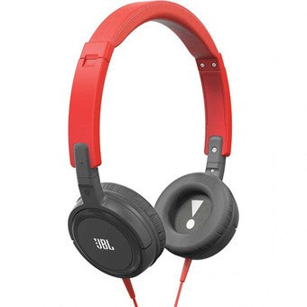 JBL T300A On-Ear Headphones (Red)