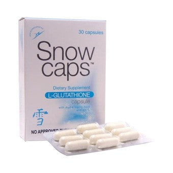 Snow Caps L-Glutathione 500mg Capsules 30's